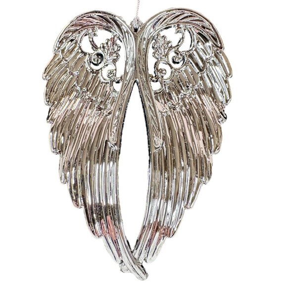 Love & Faith Christmas Tree Ornament Collection set of 3 NEW Star & Angel Wings - Picture 7 of 7